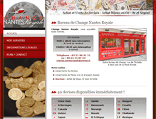 Tablet Screenshot of change-nantes-royale.com